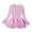 Pink, variant on Esaierr Toddler Kids Long Sleeve Sweaters Dress for Girls Knit Puffy Princess Dress Winter Dresses Party Gown 2-7 Years