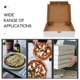 thumbnail image 2 of 30 Uds. Cajas de Pizza blancas de Kraft, pequeñas cajas de Pizza corrugadas, cajas de Pizza reutilizables, embalaje para llevar en horno, cajas de cartón para Pizza de 7 pulgadas, 2 of 5