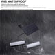 thumbnail image 3 of Yuarrent 2 lámparas de luz solar para interior/exterior, luz colgante de cobertizo alimentada por energía solar separada con cable de tracción Iluminación y accesorios Negro luz blanca Yuarrent HA028089-02, 3 of 6