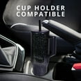 thumbnail image 5 of Elemental Commuter 40 oz Tumbler with Handle and Straw Lid | Travel Coffee Mug Spill Resistant | Insulated Cup Stainless Steel Tumblers for Water, Smoothies, Milkshake and More | Black Speckle, 5 of 7
