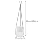 thumbnail image 2 of unbranded Maceta Colgante Transparente Auto Con De Para Plantas De Interior Y Exterior, 2 of 8