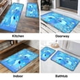 thumbnail image 5 of YIMEIS Dolphin Extended Flannel Non-Slip Mat 17.7''*47.2'', Rug for Shower Room Door, Long Mat for Bedroom Bedside, 5 of 10