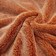 thumbnail image 3 of Home Soft Things DO-IT-YOURSELF Tip Dyeing Light Faux Fur Bedrest Pillow - Burnt Orange - 20" x 18" x 17", 3 of 6