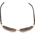 thumbnail image 4 of Circus NY by Sam Edelman Women's CC183 Metal UV400 Protective Rectangular Fashion Sunglasses, 62mm, 4 of 5