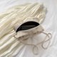 thumbnail image 2 of Love Heart Shaped Straw Bag Summer Women Beach Satchel Bolsos de hombro (Beige) Ehuebsd Para Estrenar, 2 of 9