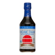 San-J Organic Tamari Gluten Free Soy Sauce, Reduced Sodium, 20 Fl Oz