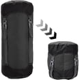 thumbnail image 2 of Sac de Compression pour Sac de Couchage, 30l Léger Imperméable Compact Sac de Rangement en Nylon, Sac de Compression de Voyage, Noir, 2 of 5