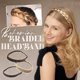 thumbnail image 3 of Diadema trenzada de pelo sintético, trenzas trenzadas anchas clásicas, postizo elástico para mujeres y niñas, 3 of 8