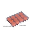 thumbnail image 2 of Matsuzay 12 tapones para los oídos de silicona para natación, baño, insonorizados, impermeables Cubiertas para muebles de jardín Naranja, 2 of 6