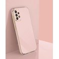 thumbnail image 2 of for Galaxy A53 5G Case Cute Full Camera Lens Protection & Luxury Electroplating Plated Shockproof Edge Bumper Soft TPU Protective Cover Phone Cases for Samsung Galaxy A53 5G 6.5" 2022-Pink, 2 of 8