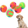 thumbnail image 2 of Pet Products Elastic Flash Light Squeaky Spike Ball Pet Dog Cat Molar Plastic Entertained Toy, 2 of 8