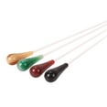 thumbnail image 2 of GLFILL Baguette de Direction Musicale Professionnelle en Résine pour Concert 38cm Direction Musicale Baton Vert, 2 of 8
