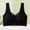 Black, variant on Womens High Impact Sports Bra Plus Size L-3XL, Wirefree Seamless Racerback Workout Bra with Padded Straps, Breathable Comfort for Running Gym Yoga, Beige,Size L
