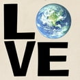 thumbnail image 2 of CafePress - I Love The World Tote Bag - Unisex Canvas Tote Bag, Beige, 1-Piece, 2 of 6