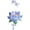 Blue and blue, variant on MOMOJIA Traditional Moon Festival Craft Set Flower Flower Lamp Art Project Supplies