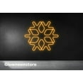 thumbnail image 3 of Glowneon Snowflake Neon Sign, Snowflake Led Sign, Snowflake Winter Neon Light, Snowflake Art Neon, 3 of 4