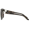 thumbnail image 4 of Ralph Lauren Womens Rl8190q Oval Sunglasses Shiny Dark Havana/Brown 55 Millimeters, 4 of 5