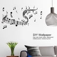thumbnail image 3 of Rdeghly Wall Sticker,Wallpaper,2Pcs Household Music Note Wallpaper Sticker DIY Wall Stickers for Home Decoration, 3 of 8
