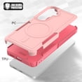 thumbnail image 2 of ELEHOLD Magnetic Case for Samsung Galaxy S26, Shockproof Full-Body Case, Precision Cutouts, Screen/Camera Protection,Pink, 2 of 6