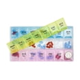 thumbnail image 5 of Weekly Pill Organizer, Pack of 2 Medicine Organizer, Pill Box Easy to Read & Travel Friendly, 5 of 7