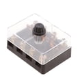 thumbnail image 1 of soporte para universal para Caja de Bloque de Fusibles Atornillado de 4 Vías para Coche para Fusible GBC Europeo Cola Portafusibles automotriz de 4 vías, 1 of 8