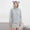 B Gray, variant on HAPIMO Women's Cute Teddy Bear Ears Hoodies Loose Long Sleeve Tops Solid Long Sweatshirts Casual Fleece Homewear Comfy Sleepwear Red L