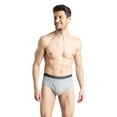 thumbnail image 2 of Fruit of the Loom Men's Assorted Fashion Briefs, Extended Sizes, 5 Pack, 2 of 11