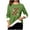 #298-Green, variant on Women's Winter Warm Sherpa Lined Fleece Crewneck Sweatshirt Pullover Loungewear Tunic Tops