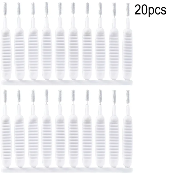Accesorios para auriculares, cepillo de limpieza con puerto de carga, Mini cepillo de limpieza con orificio para polvo de 65mm, Mini cepillos redondos suaves flexibles, juegos de limpieza