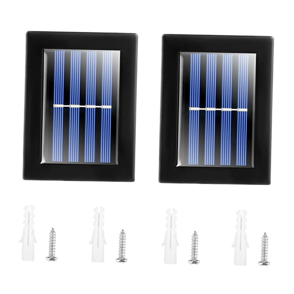 koolsoo 1 Paire de Lumières de Marche Étanches IP65 pour Escalier Extérieur, Lampe de Terrasse, Éclairage Paysager pour Chaud