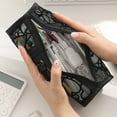 thumbnail image 5 of HomeKingdee Pencil Cases Pen Pouch Clear Transparent Marker Pouch with Zipper, Exam Pencil Storage Bag Travel Cosmetic Makeup Bag for Students, 5 of 6