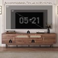 thumbnail image 5 of FFZ Modern Chic 76" TV Stand with Drawers, Entertainment Center for TVs up to 85 Inches, 5 of 10
