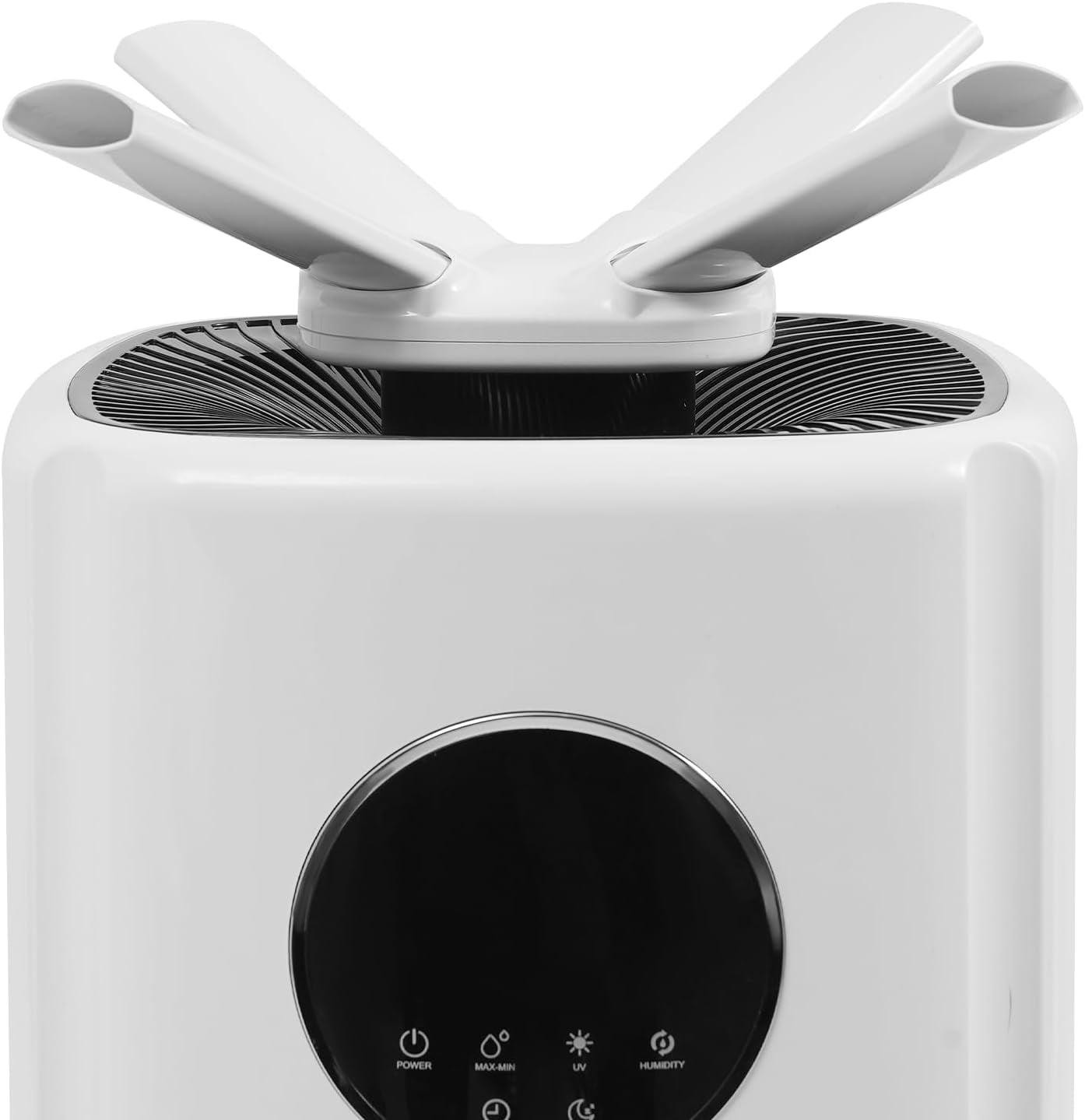 Humidifiers for Large Room Whole House Humidifier for Home 2000 sq. ft, 5.5Gal Cool Mist Top Fill Floor Humidifier 21L 2000ML/H Dual 360° Nozzles 3 Speed, Timer Function