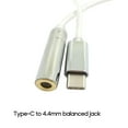 thumbnail image 6 of SIEYIO USB C to 3.5/2.5/4.4mm Female Adapter Cable No Damages Scratches Resistant Adapter Cable Excellent Workmanship, 6 of 10