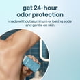 thumbnail image 2 of method Men's Deodorant Stick, Glacier + Granite - 24-Hour Odor Protection, Aluminum & Baking Soda Free, for Sensitive Skin, Leaves No Residue, 2.65 oz, 2 of 8