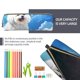 thumbnail image 5 of Disketp Cute Cloud Bichon Frise Estuche de Lápices de Cuero con Cierre, Estuche Compacto para Papelería, Bolígrafos y Accesorios Pequeños, 5 of 7