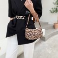 thumbnail image 3 of Bolso pequeño informal de nailon para mujer bolsa de hombro con Ehuebsd estampado de leopardo Retro a cuadros a la moda para uso diario, 3 of 8