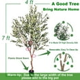 Faux Olive Tree Fake Olive Tree Olive Trees ficial Indoor 7 Feet (84