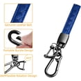 thumbnail image 6 of Key Fob Cover Compatible with Toyota RAV4 Camry Avalon Corolla Highlander C-HR Prius Smart Remote Keychain Case Holder Protector,Blue, 6 of 6