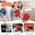 thumbnail image 6 of Besttravel Hat Washer for Washing Machine, Hat Wash Cage, Plastic No Crease, Baseball Cap Washers for Dishwasher/Laundry, Hat Cleaning Protector for Hats, Black, 6 of 7