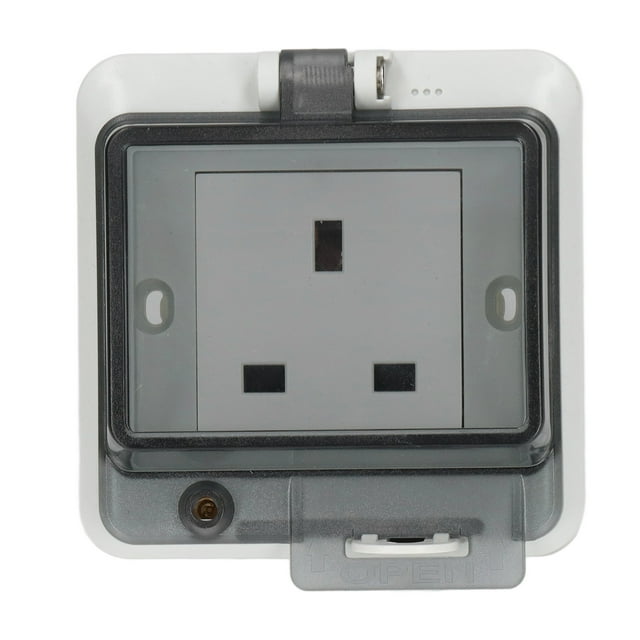 Ensemble de Douilles Étanches, IP66 Étanche Norme UK Douille Étanche Multifonctionnelle