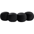 thumbnail image 4 of Meridian Furniture Apollo Black Velvet Bench, 4 of 10