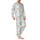 thumbnail image 2 of Balery Love You Rabbit Pijama para Hombre de Dos Piezas con Manga Larga, Conjunto de Dormir y Descanso Suave con Bolsillos-X-Large, 2 of 7