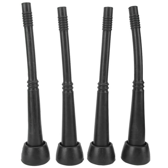 Black Rubber Milking Machine Liners - UrbanEden 4 Pcs Accessories For Cow Milking Machine, Simple Installation And Reliable Performance