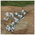thumbnail image 4 of 12 Stems Artificial White Gypsophila Silk Flower Bunch Baby's Breath, 4 of 7