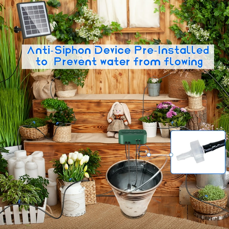 PChero Solar Automatic Drip Irrigation System 15-Pot photo 2