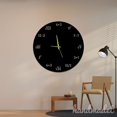 thumbnail image 5 of Handmadetneonsign Math Wall Clock Unique, Year Date Round Wall Clock, Text Oversize Wall Clock 59664, 5 of 5