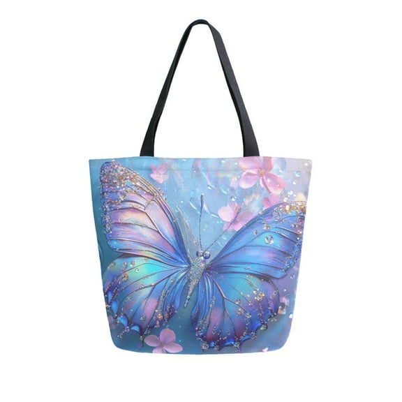 DIXRUYEE Tote Bag Women Weekender Travel Bag Shoulder Handbag Ocean Of Color Printed