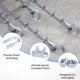 thumbnail image 2 of Uxcell 6-Pack Abrazaderas de Cable, Clip de Cable de Acero al Carbono M6, Sujetador de Silla de Perno en U, 2 of 6