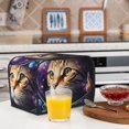 thumbnail image 6 of Daiia Astronaut Cat Pattern 2 slice Toaster Cover, Toaster Appliance Dust-proof Cover For Kitchen Small Appliance Dust Cover and Fingerprint Protection, 6 of 7